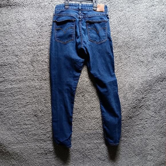 Levi’s 711 High-Rise Skinny Jeans Women’s Size 27 Pre-Owned Denim Pants - Picture 2 of 4